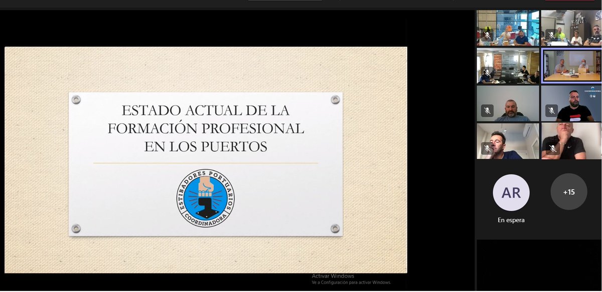 ▶️Hoy hemos celebrado la reunión de la Comisión Estatal de #Formación con los responsables de formación de los #puertos en los que el sindicato cuenta con representación.

▶️El objetivo ha sido desarrollar las líneas estratégicas y retos en materia de formación profesional. 👊👊