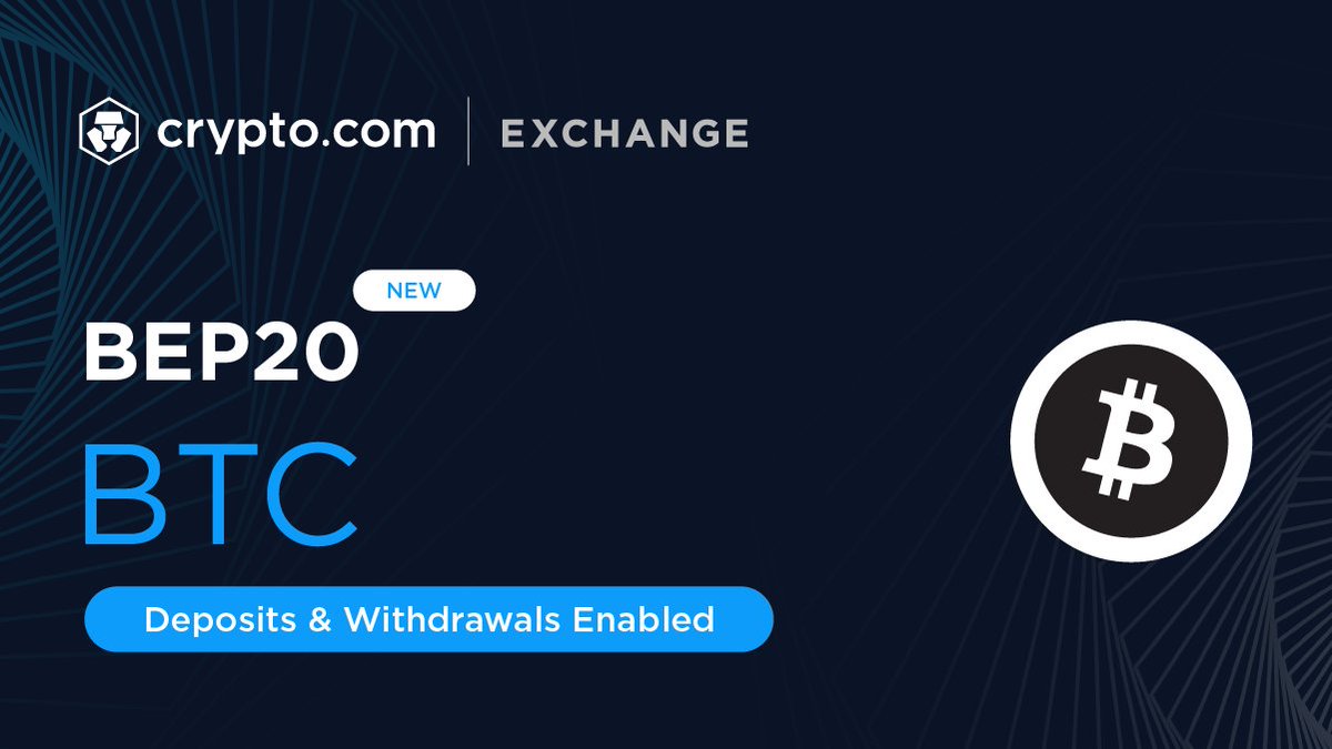 https://t.co/vCNztABJoG Exchange now supports deposits and withdrawals of $ BTC via BEP20, in addition to the Bitcoin network. *Available for Exchange  Web only. Coming soon to the Exchange App. Sign Up 👉  https://t.co/qE92OijleG