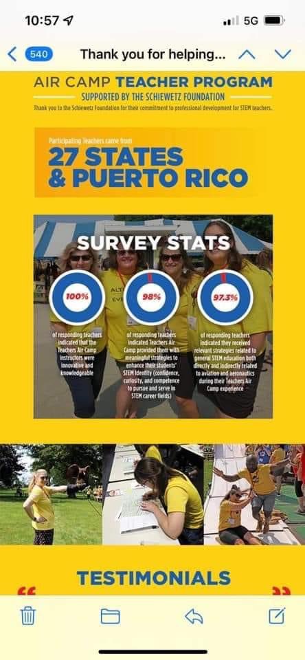 Loved every minute of <a href="/AirCampUSA/">Air Camp</a> with this dream team! Being able to collaborate on #STEM and network with with teachers across the nation was an amazing experience. #AirHeads2021 😛 @reginaldduncs <a href="/AerialCricket/">Megan Tucker</a> <a href="/ShannonRyanABQ/">Shannon Ryan</a> <a href="/TechieKato/">Janice Malacos-Kato</a>