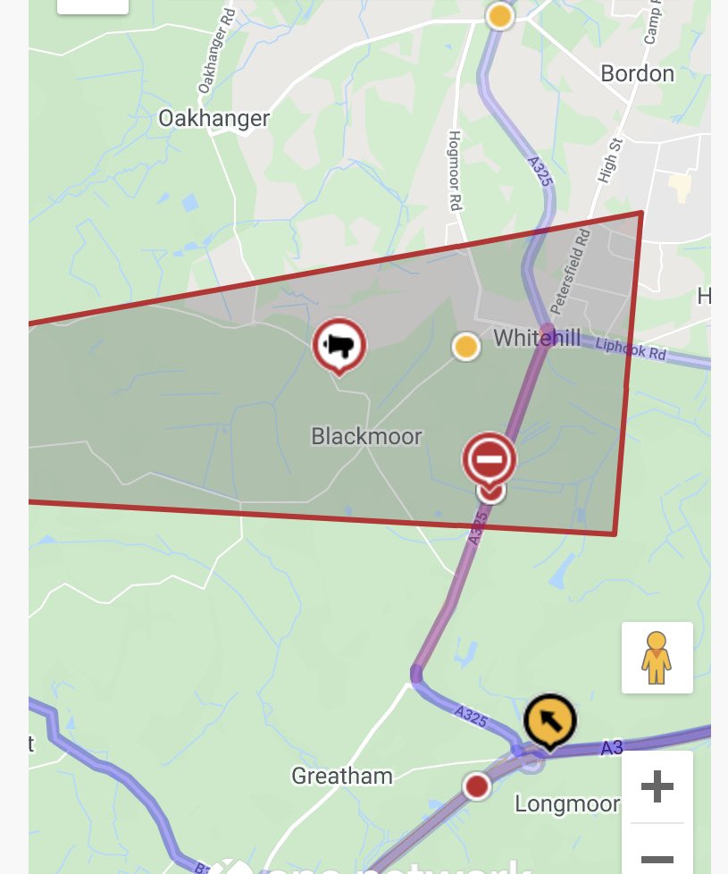 blackmoorestate's tweet photo. @hantshighways  Hi, are you able to confirm A325 between Greatham &amp; Whitehill will be opened in time for our Open Day this Sun 10 Oct. setting up from 7.30am, public supposed to be accessing via Blackmoor Road from 9.30am? Reopening seems to have slipped back once already. Thanks https://t.co/IU4G52mO9r