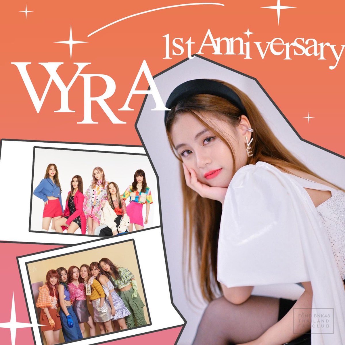 FondNattichaFC's tweet photo. — 🤍เติบโตไปด้วยกัน 🤍

มาร่วมกันพูดคุยในโอกาส 1 ปี จาก LYRA สู่ VYRA กันได้เลยตลอดทั้งวันเลยนะคะ

keyword  : 1st ANV V Y R A ✨
#VYRA1stAnniversary
#FondBNK48 #FondVYRA https://t.co/QjFeT7U8Vd