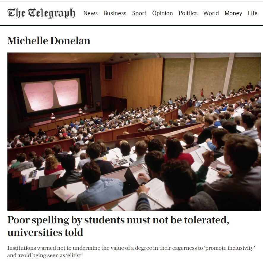 We should continue to raise the quality bar in our world leading universities for all students. Suggesting students from disadvantaged backgrounds benefit from lower standards is offensive, patronising and plainly wrong.