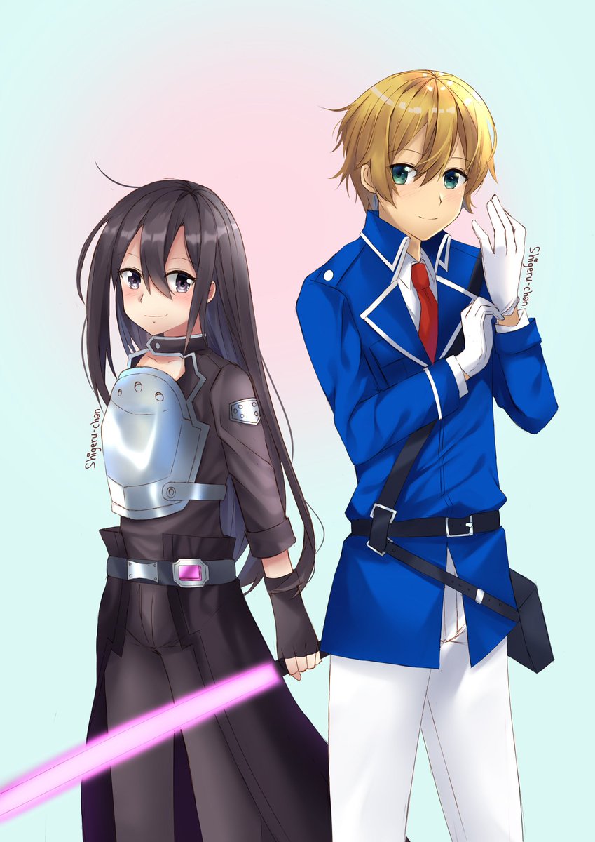 ShigeruchanArt's tweet photo. Happy birthday Kirito!
Your present is the best boi Eugeo 💖

Sorry i didn't make it to finish a new kirito new fanart 😭

#桐々谷和人誕生祭2021 
#桐々谷和人生誕祭2021 
#キリト誕生祭2021 
#キリト生誕祭2021 
#SAO #saofanart #キリユジ #ユジキリ #shigeruart https://t.co/aHrrH4ngy6
