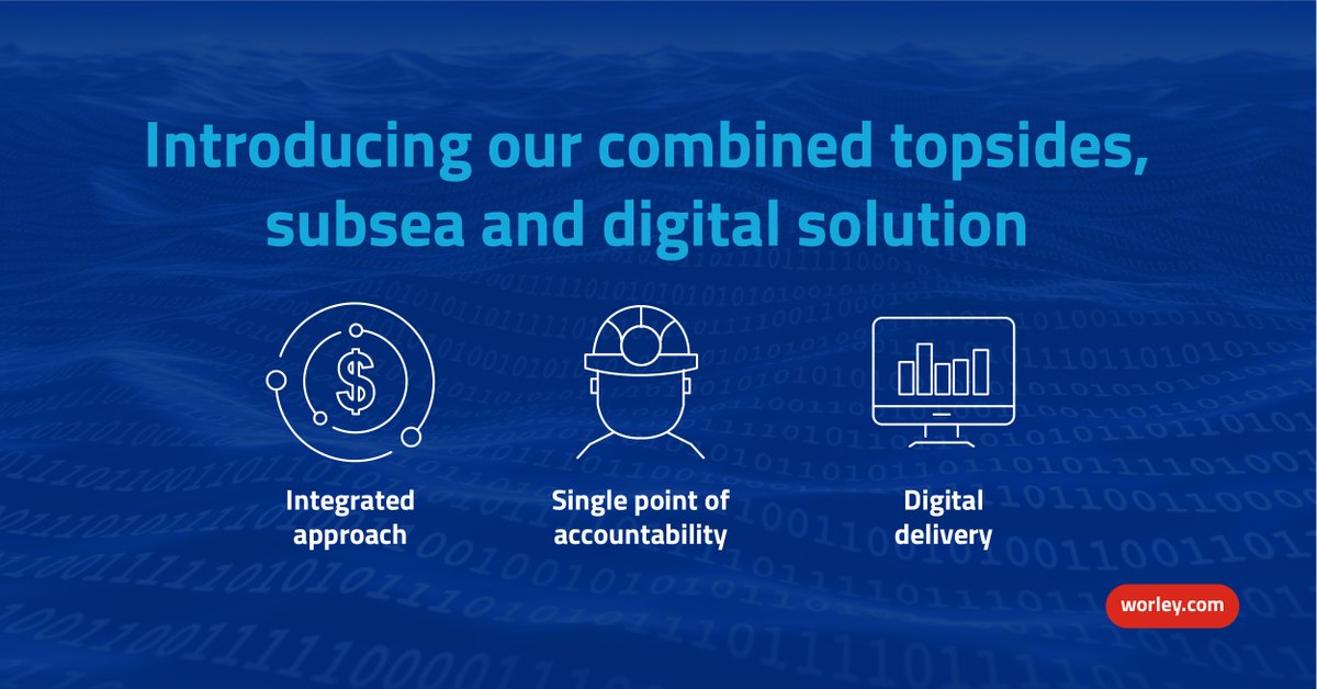 Worley_ECR's tweet photo. We bring offshore wells online faster with our combined topsides, subsea and digital solution. With fewer interfaces and reduced coordination time, our solutions deliver higher quality projects in less time. Find out more https://t.co/3jopE8YGOf
#subseatieback #Intecsea #Worley https://t.co/8DpaxJqBMs