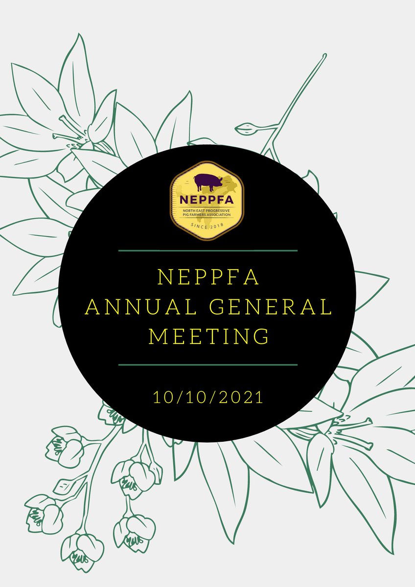 NEPPFA_'s tweet photo. Hello everyone,

An important notice for our NEPPFA members and pig farmer fraternity from NE India. Coming 10/10/2021 NEPPFA is going to hold its Annual General Meeting. The mode of election will be online.

Regards,
Mrinal kumar Borah,
G. S. NEPPFA https://t.co/Qq1afOYkdl