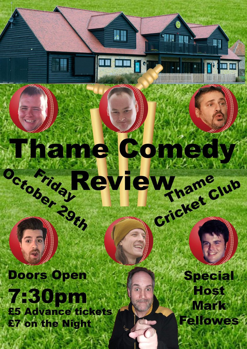MartinWallace01's tweet photo. See I wasn’t kidding - back to live comedy for me. If you are in the Thame area at the end of the month come and see the show 😄

#livecomedyisback #livecomedy #comedy #standupcomedy #thamecomedyreview #martinwallacecomedy https://t.co/r3Sq8QrU8I