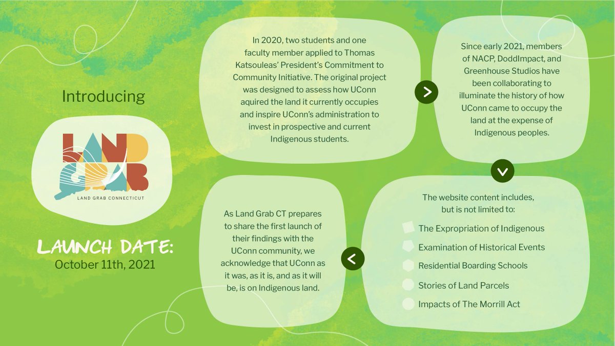 Introducing Land Grab CT! Launching Indigenous Peoples' Day, October 11th, 2021. #landgrabct #landgrabu