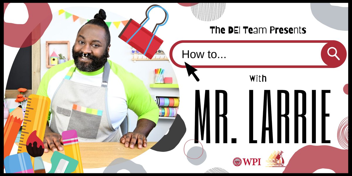 ‘How To’ Workshops are a selection of educational opportunities designed to inspire WPI community members to engage with DEI education through instructional, immersive and multimedia workshops. Check out the one scheduled for later this month! wpi.edu/news/announcem…