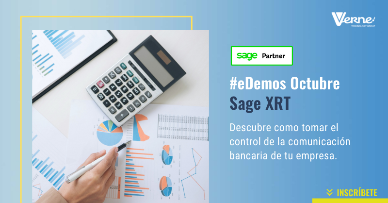 VerneGroup's tweet photo. Sage XRT | Conoce la solución de gestión de #tesorería que te ayuda a resolver tus necesidades de gestión de liquidez y planificación: #SageXRT 💻

¿Quieres saber cómo puede ayudarte? ¡Apúntate a los próximos #eDemos de @SageSpain! 👇🏼https://t.co/9ljMI2F7A2 https://t.co/0VvQodvn8K