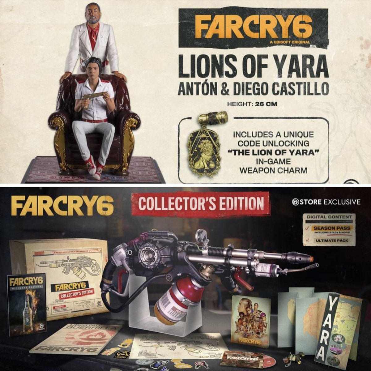 Launching two CEs for the storied FAR CRY franchise with the release of the <a href="/FarCrygame/">Far Cry</a>...<a href="/ubisoft/">Ubisoft</a> and <a href="/IdeaPlanet/">Idea Planet</a> present the Lions of #Yara Father &amp; Son statue and the #Tostador #Flamethrower Replica.
youtube.com/watch?v=0mWUwx…
Our team nailed it.  Check out these images!
#gaming