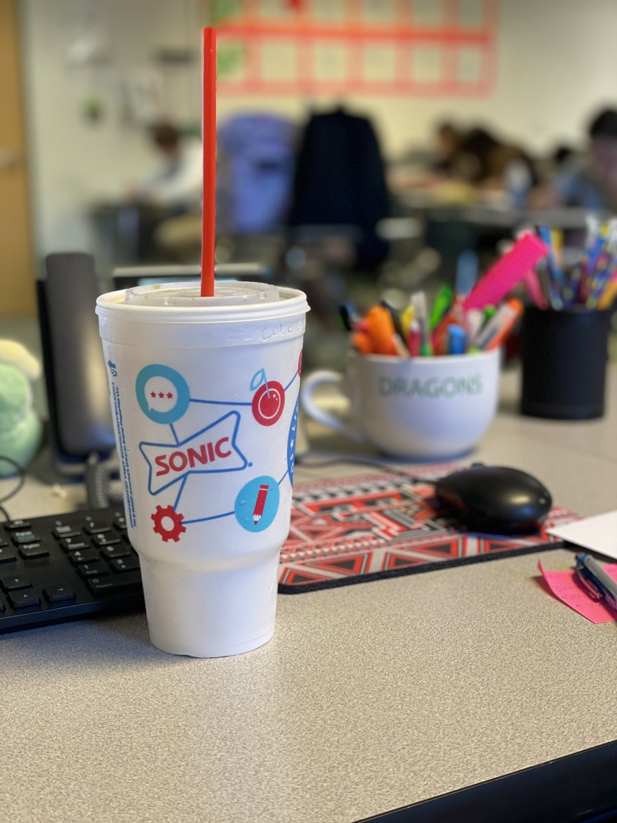 BrenAthens's tweet image. Thanks @MathHunt2 and the @CHSCnslingCrew for the Sonic pick-me-up! Much needed and appreciated treat to wrap up term 1! #godragons #whenissummer ?