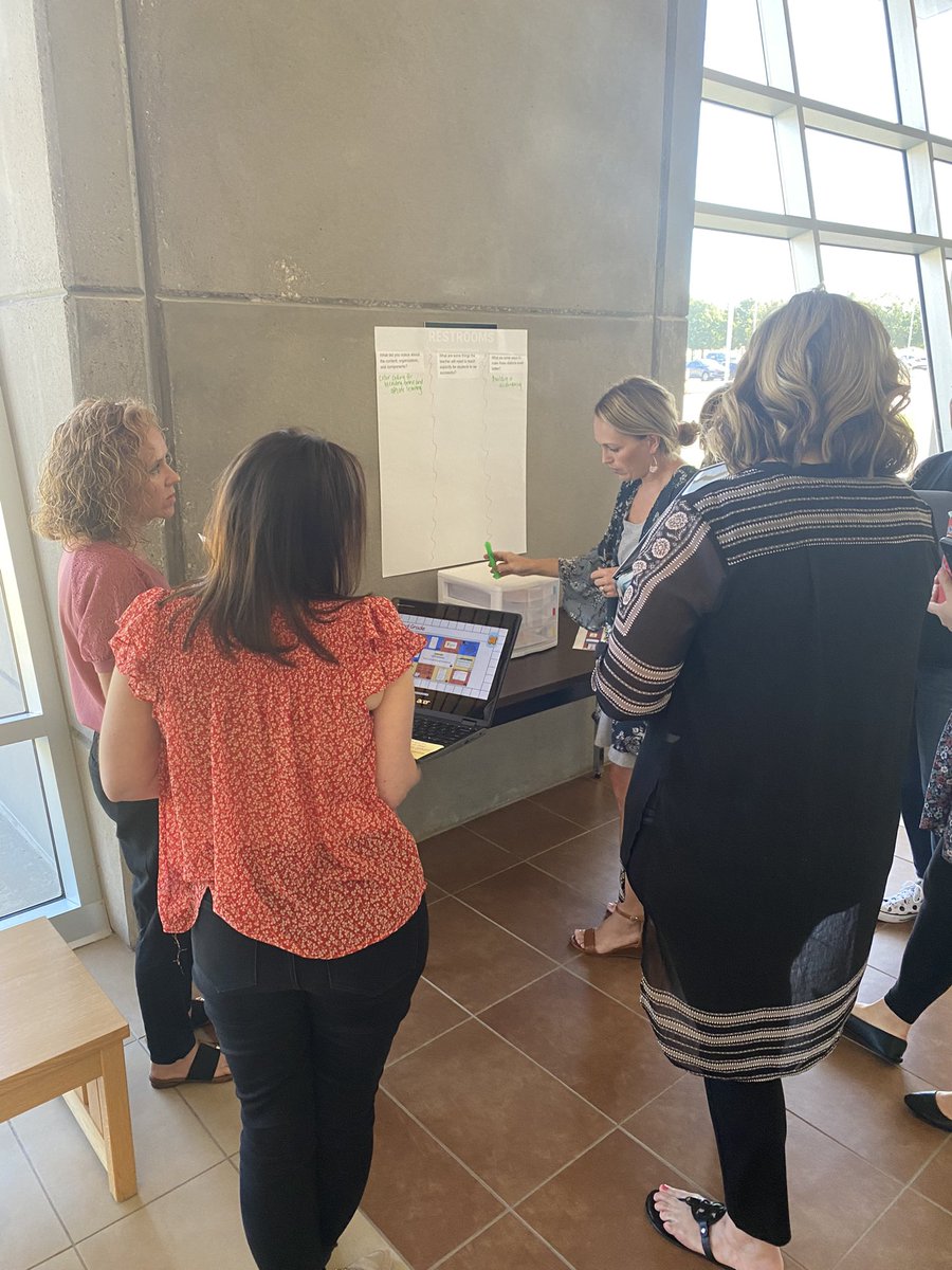danijacksonmath's tweet photo. Everything Math Stations!! ICs are diving into the different lenses (content, management, organization, components) of making learning stations purposeful and effective. #FISDmathworkshop https://t.co/KJmJnYwEqF