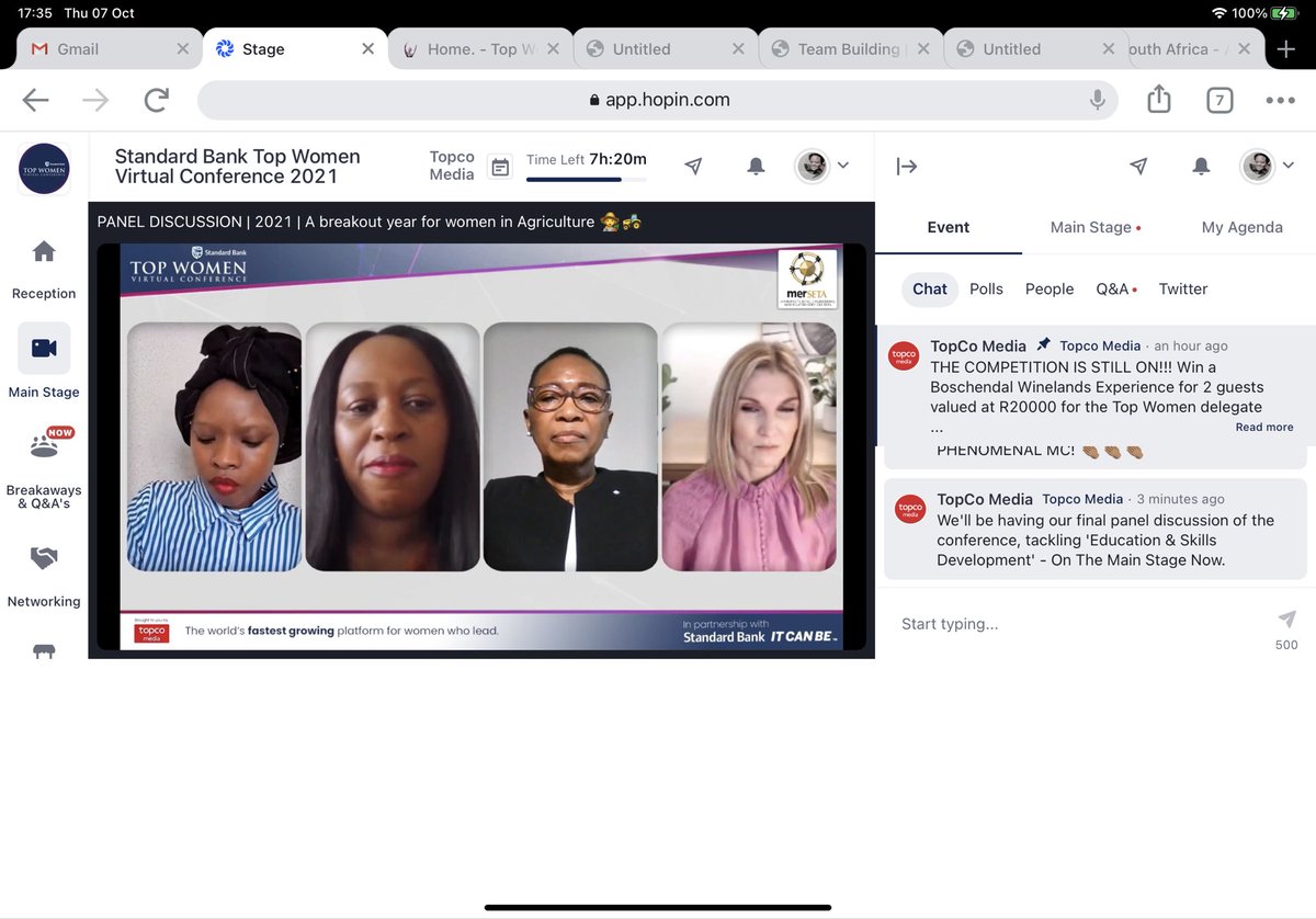 iamzinzile's tweet photo. #SBTopWomen #BraveConversation #ItCanBe retrenchments have been real! @SBTopWomen https://t.co/7WCZeImEqW