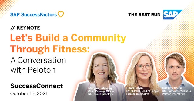 TheakerMike's tweet photo. You don't want to miss this! Exercise-equipment company Peloton shares how they provide a combination of technology, content, and instructors to bring the community and excitement of boutique fitness into the home. Join us at #SuccessConnect: #HXM https://t.co/wlgTxoxL1B https://t.co/L64lUlqDMq