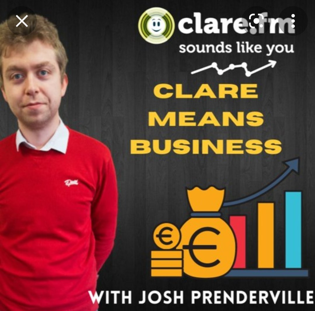 StTolaCheese's tweet photo. Clare Means Business! Listen in to Siobhán in conversation with Josh Prenderville @CLAREFMRADIO podcast tomorrow discussing our recent award wins + the challenges facing businesses in these changing times. #businesswoman #Bannercounty #awards #business #farming https://t.co/RXbXKnwZ2Z