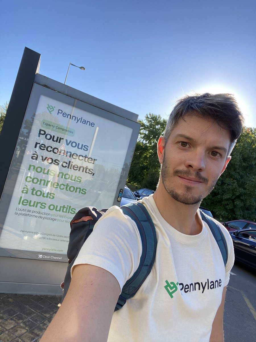 Sur le route entre le #congresoec et la soirée privée <a href="/Pennylane_tech/">Pennylane</a> 🍷