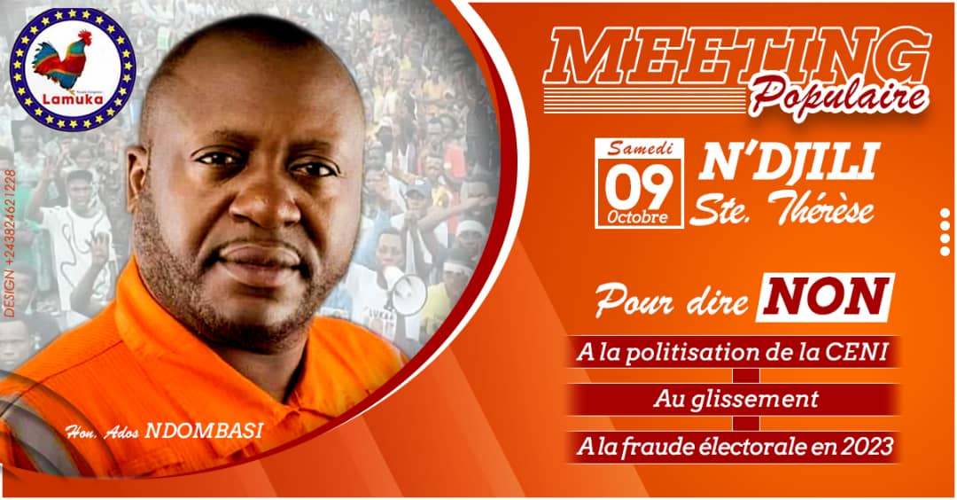 MereTheresia's tweet photo. #RDC | Meeting de la vérité
Rendez vous ce 09/10/2021 au Terrain Saint Thérèse à Tshangu...
#Babola #Botelema
Hono.@ados_ndombasi https://t.co/2G2q2KQ8HZ