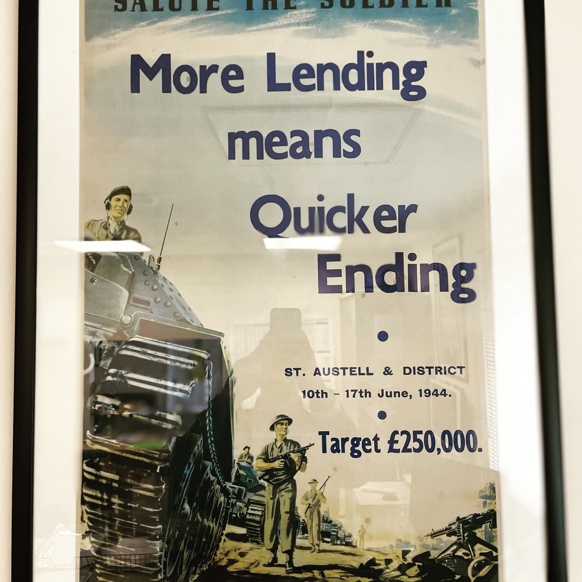 #throwbackthursday printed not using solar power in #1944. I understand the country haven’t finished paying this back yet….
#printing #solar