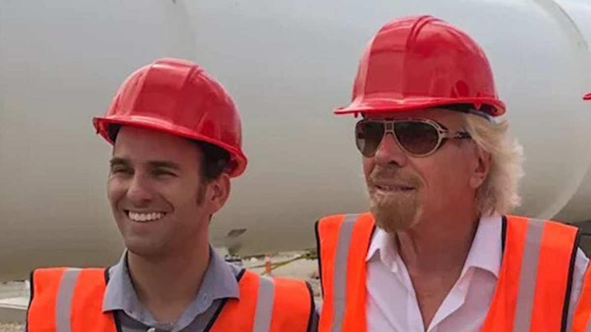 This month marks 4 years since we became a <a href="/Virgin/">Virgin</a> company. Thanks <a href="/richardbranson/">Richard Branson</a> for seeing the potential of #hyperloop since the early days. #TBT #VirginFamily