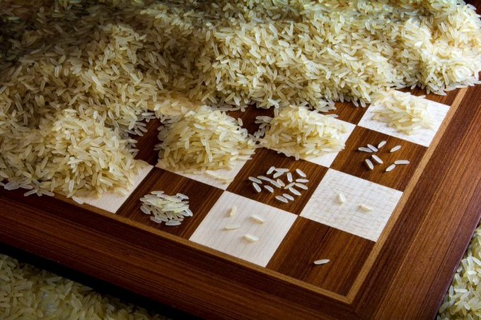 Our tiny human brains can't understand compounding. 

This picture of rice doubling might help: