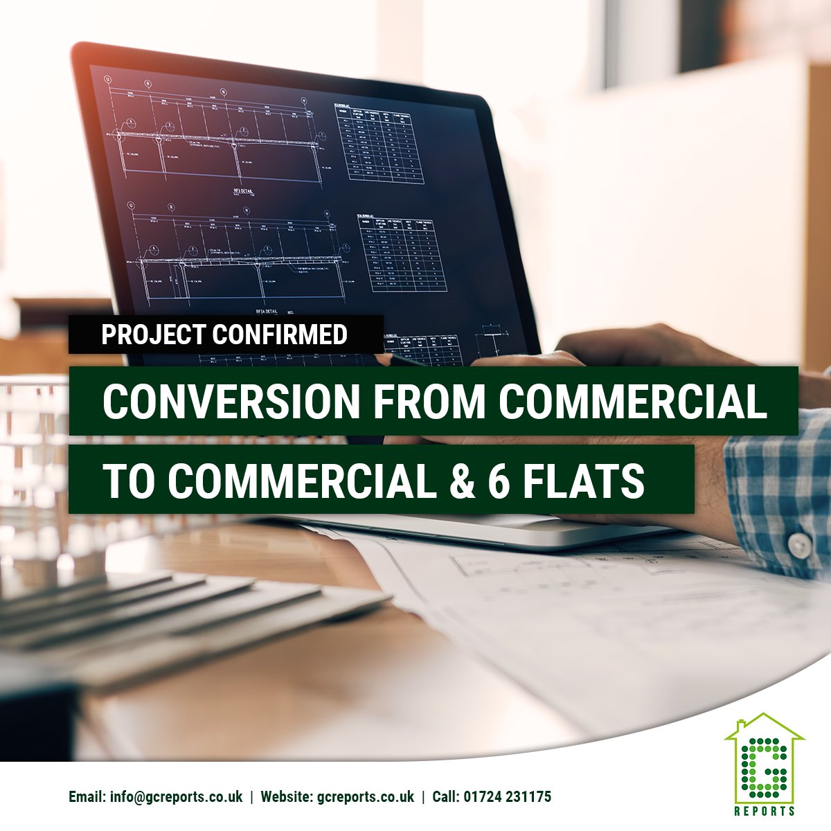 GCReports1's tweet image. New project announcement!

We will be providing #BuildingCompliance, including #SAPCalculations and #EPCs, for a project in Greater Manchester.

A commercial building is being converted to split use with the ground floor staying commercial &amp;amp; upper floors being converted to flats.