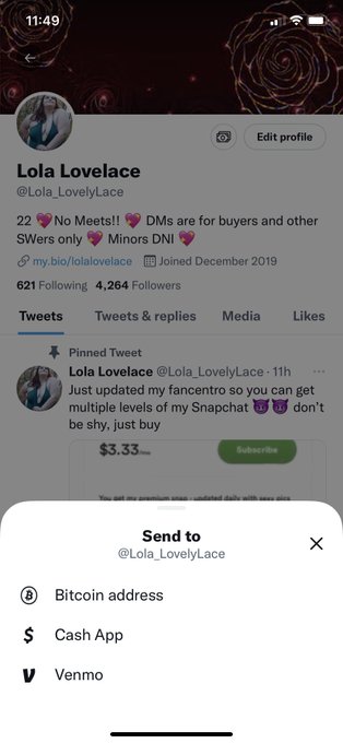 Pick an option and send! My time is money and I&rsquo;m not gonna entertain you for free 💜 https://t.co/8q<a href="/tag/manyvids"class="tags"><span>#manyvids</span></a>