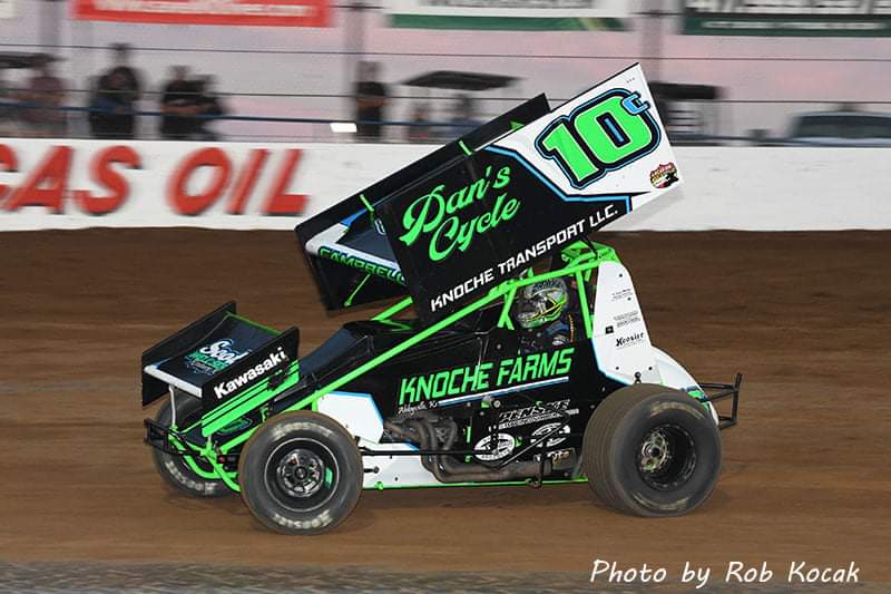 Today's Photo of the Day features Jeremy Campbell during the 2021 Jesse Hockett/Daniel McMillin Memorial @LucasOilRaceway 

📸 Rob Kocak

All the News that's fit to Sprint. Hoseheadd.com