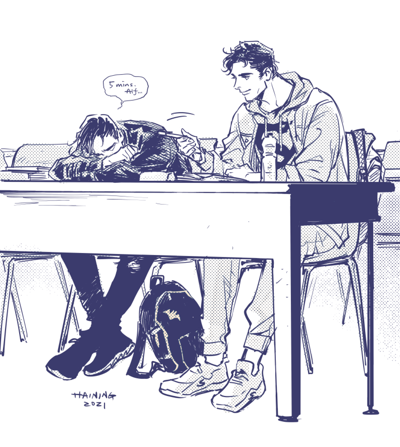 💤 #doodle #DCUniversity #FanArt 