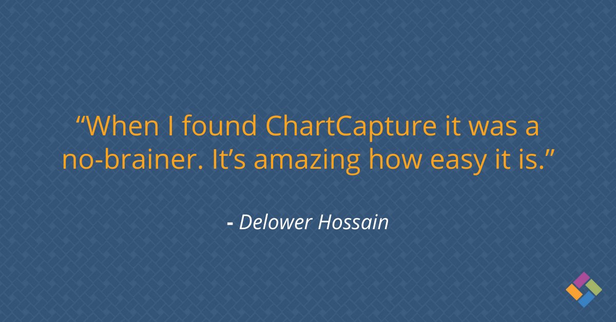 ChartCapture's tweet image. Thanks, Delower! ChartCapture specializes in making EMR migration simple and easy so medical professionals can focus on their important work. Let us shoulder the burden of EMR migration for you. Contact us today. 

#datamigration #emrmigration #emrconversion #chartcapture