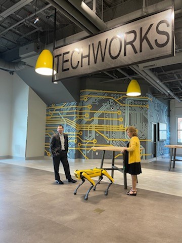 CommCharterAcad's tweet image. Thank you, Rep. @JasonOrtitay, for visiting #CCA&apos;s Waterfront Family Service Center in Homestead and touring the #TechWorksatCCA laboratory. Our #CCAWorks initiative is focused on preparing today&apos;s students for the jobs of tomorrow. #HowSchoolShouldWork