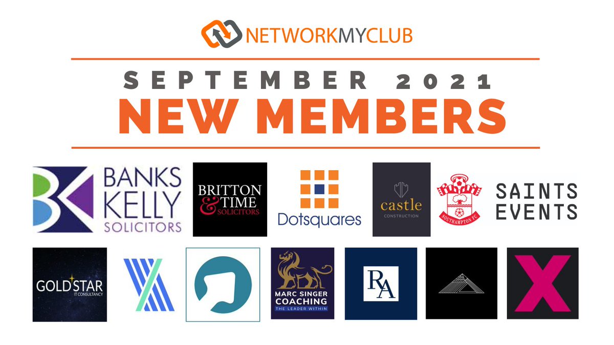 Welcome to the businesses that joined the #NMCFamily last month. 🧡