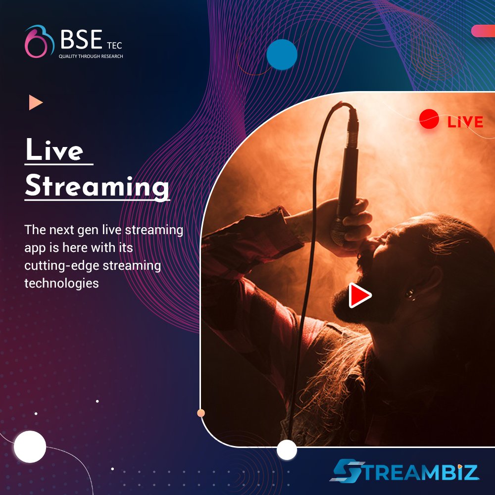 BSEtech's tweet image. How Live streaming software can help you as an entrepreneur? periscopeclone.bsetec.com

#livestreaming #Periscope #periscopeclone #livestreamingvideo #livestreamingservice #appdevelopmentcompany #websitedevelopment #technology #business #videostreaming