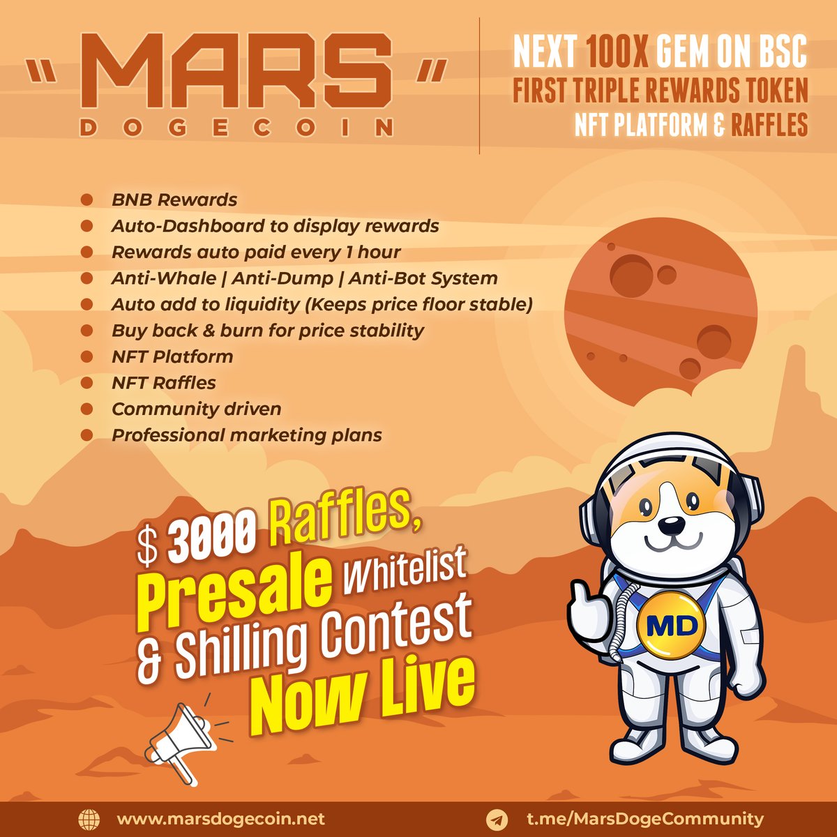 Mars DogeCoin (Mars_Doge_Coin) Twitter