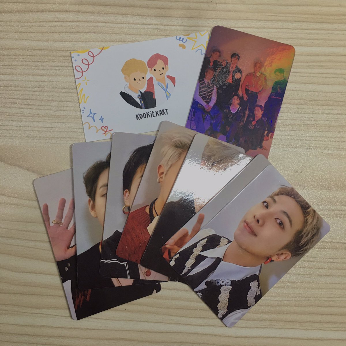 chiedukkie's tweet photo. vv late feedback but thank youu so much for these high quality butterful event replicards, lia @kookiekart! love it sm 🤍
#kkartproofs https://t.co/BnYT1b6DP7