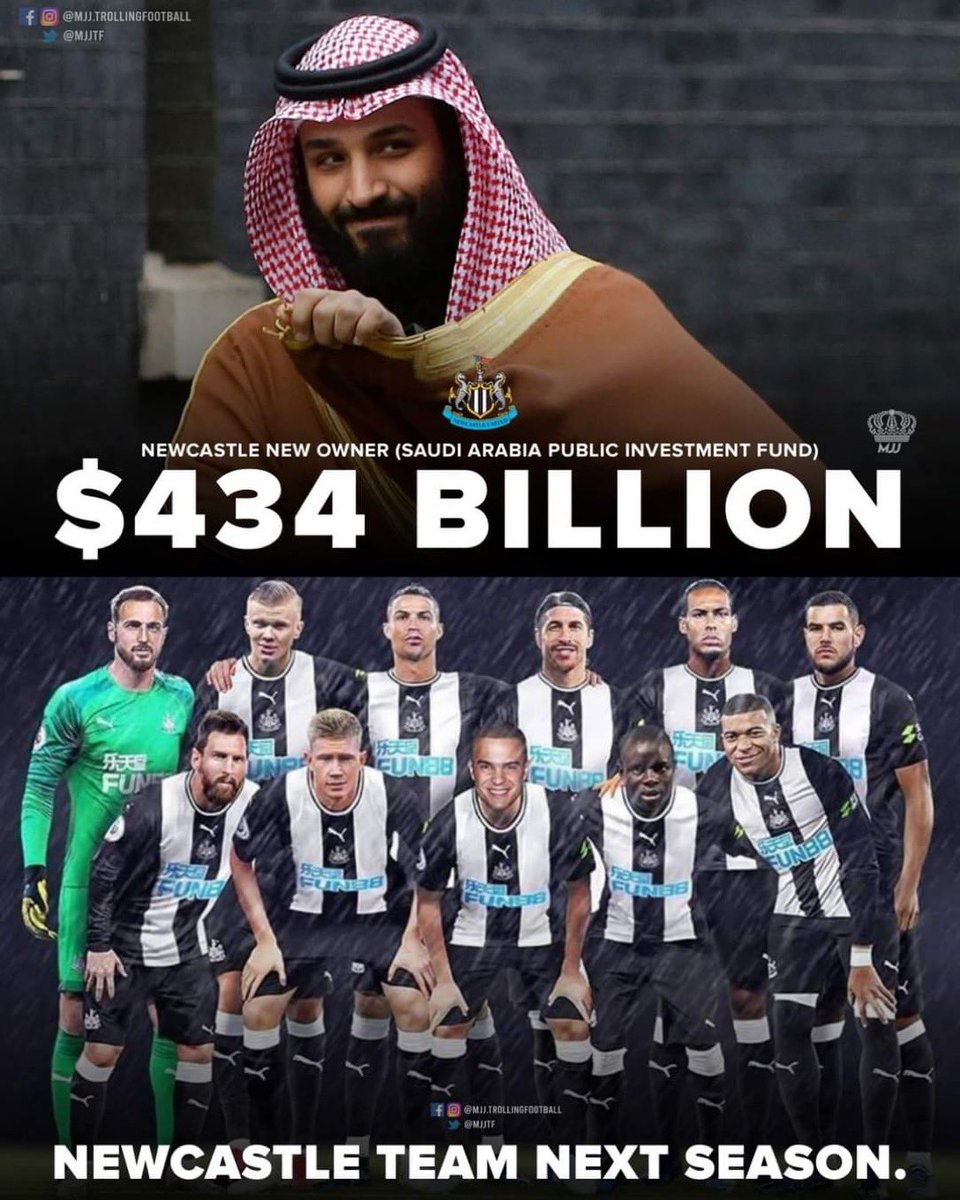 MUmatchday's tweet photo. Newcastle next season, https://t.co/JuN8uY267m