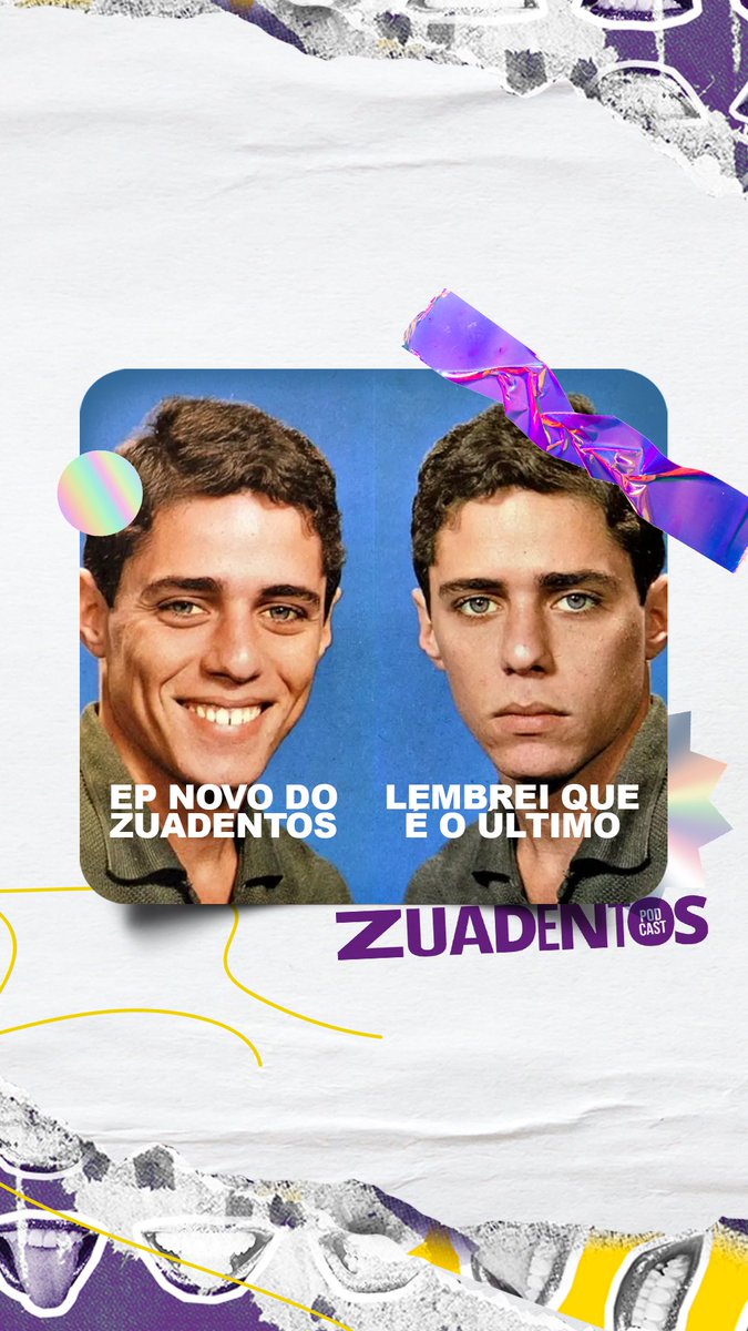 Não aprendi dizer adeus 🥲

Se você também tá sem aceitar essa despedida, vem de play no #ep25 pra celebrar #zuadentos1ano e garantir esse até logo merecido 👋🏼 

#zuadentos #podcast #zuadentospodcast