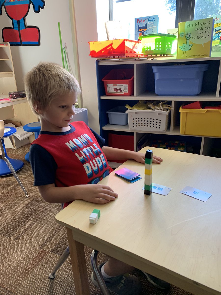 mckgarten's tweet photo. After 15 years of teaching Top It (the card game you use to call War) to kinders, I FINALLY came up with a plan that works for all learners! Hope this is helpful to someone! @everydaymath @teacher2teacher #math #kindergarten #topit #differentiate https://t.co/FnD4xKEBmO