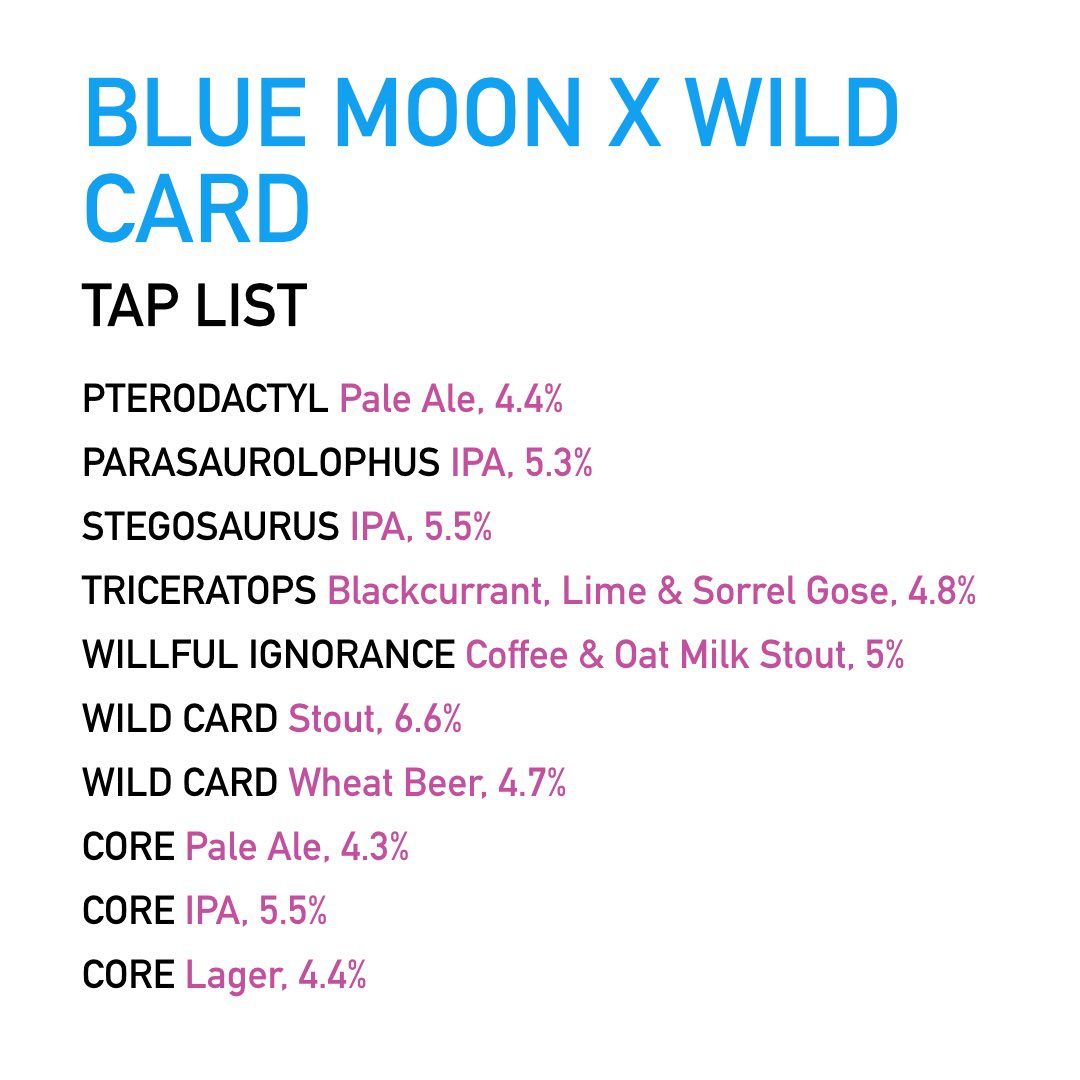 TAP TAKEOVER 🚀 Come find us <a href="/cambbluemoon/">thebluemoon</a> from 5pm today… all our new specials will be on draft as well as wild card favourites! Also pouring our very special TIPA, Nothing Can Stop Me 10.3%.