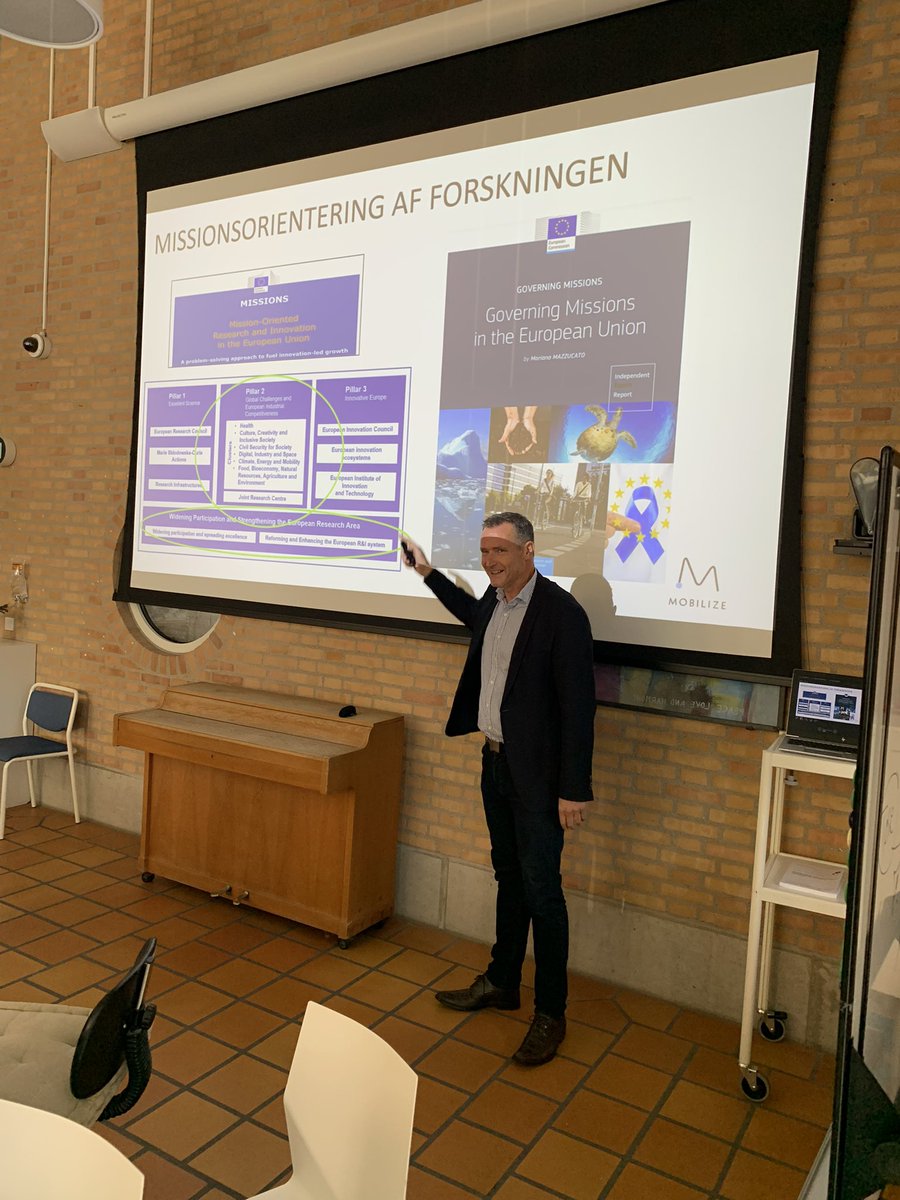 Søren Barlebo diskuterer kobling mellem udvikling af sundhedsvæsenet og opbygning og nyttiggørelse af forskningsindsatsen m afdelingsledelserne på <a href="/NSRsygehuse/">NSRsygehuse</a> Inspireret af <a href="/MazzucatoM/">Mariana Mazzucato</a> skal vi til at tænke mere i missions forskning