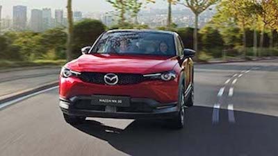 AugustMazda's tweet photo. 2022 Mazda MX-30 EV Arrives in Penticton #pentictonbc #2022mazdamx30ev  https://t.co/aK12sI0mAZ https://t.co/PFqnHBtTvs