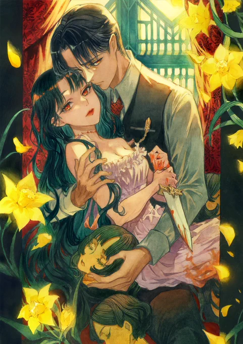 『2番目の恋』

画材◆透明水彩 