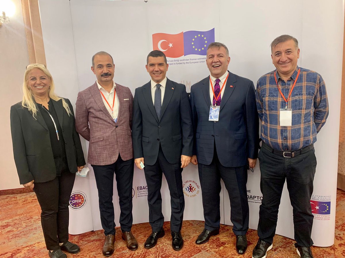 🇹🇷 Türkiye-AB Arası Sivil Toplum Diyaloğu Programı kapsamında, Mersin EBAGEM ve Köstence ADAPTO dernekleri proje ortaklığında düzenlenen  “Engellilik Alanında AB-Türkiye İşbirliği” konulu panele katılarak kamu kurumları ve STK temsilcileri ile bir araya geldik.