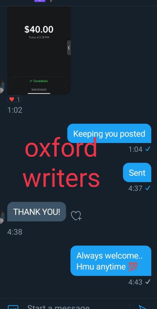 amazonwrites's tweet image. #essay #college #uni #university #researchpaper #class #USA #CANADA #researchpaper #essay #school #fyp #baddie #essayssuck #assignments #student #helpessays #fallsemester #fallseason #fallsemester2021

@amazonwrites
Whatsapp 👇
+1 (817) 415-9177