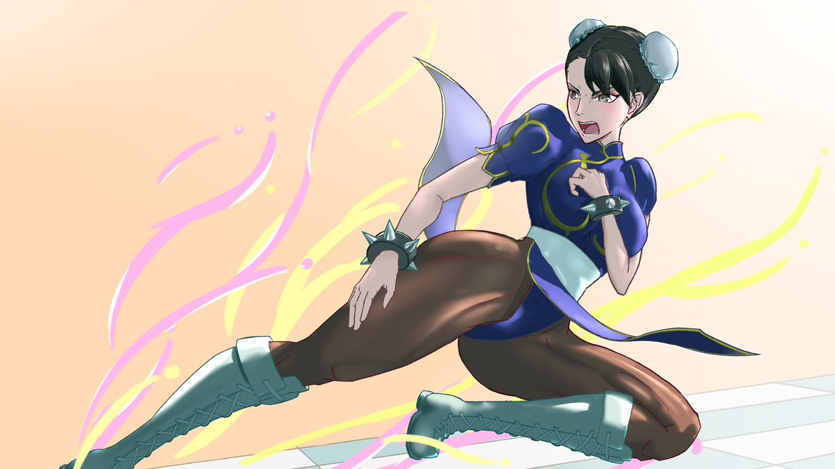 春麗「春麗/Chun Li#イラスト #春麗  #ストリートファイター  #Stree」|くれしー@fanbox skebのイラスト