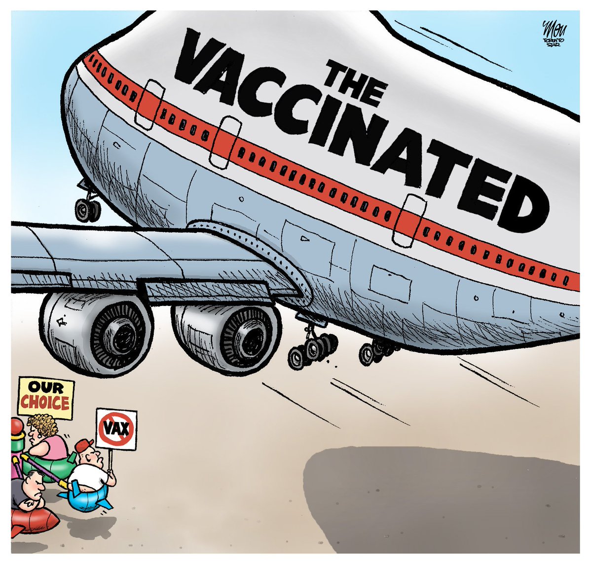 Please enjoy my #VaccineMandate cartoon in today's <a href="/TorontoStar/">Toronto Star</a>