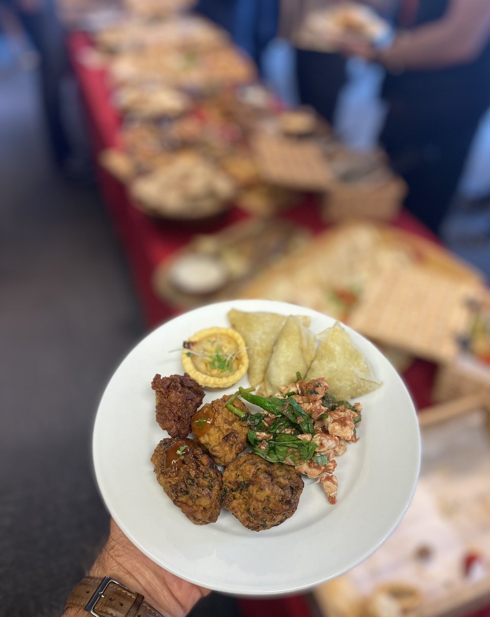 nzupan's tweet image. Wow #SwiftLeeds food is a new benchmark for confs 😍