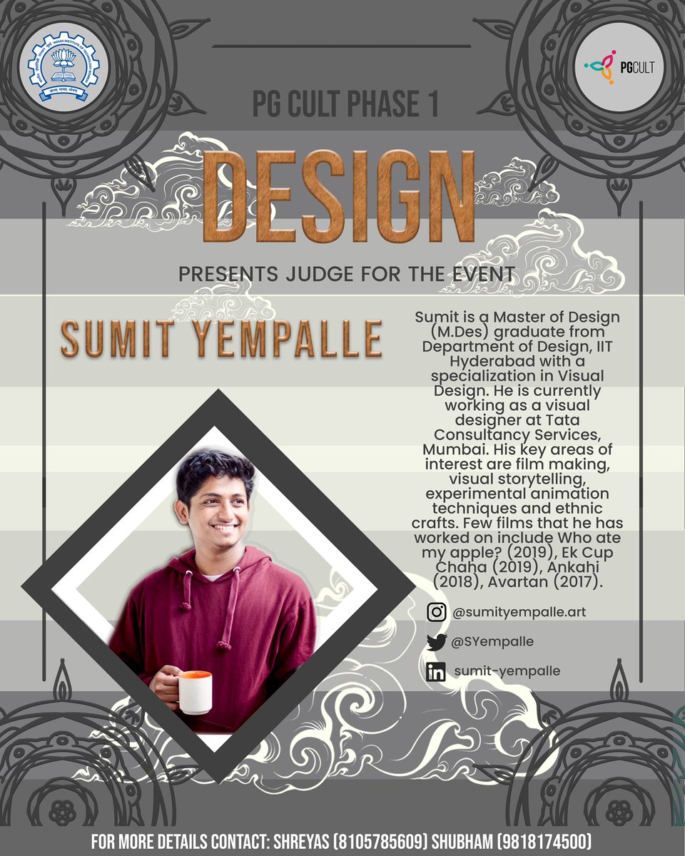 SYempalle's tweet photo. Excited to meet the PG Champs of IIT Bombay ! 

#pgcult #iitb https://t.co/bEr5b8VP4P
