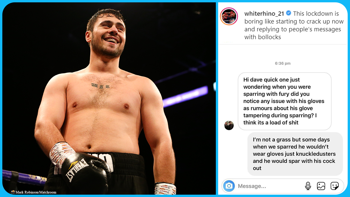 ringmagazine's tweet photo. When Dave Allen weighed in on the Tyson Fury vs Deontay Wilder glove conspiracies… https://t.co/zzqA58AwgD
