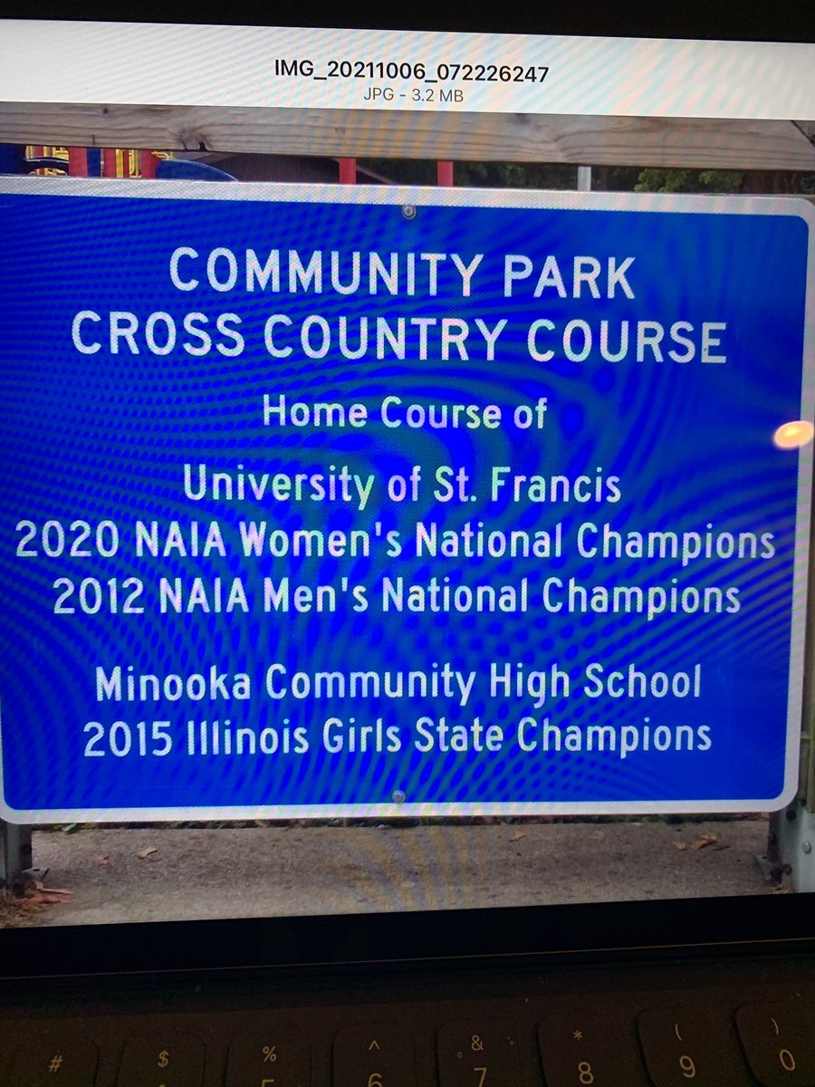 Coach_Chappy's tweet photo. Updated sign at the cross country course! #usfxc https://t.co/ZLSCTMuMsR