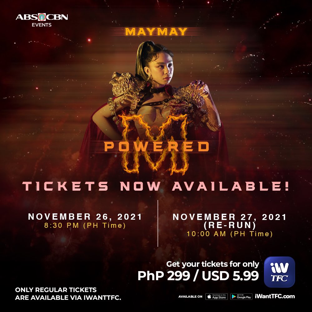 MWTrendSquad's tweet photo. Be part of Maymay Entrata's digital concert this November 26 and 27, 2021! Get your TICKETS now on:

KTX 
SVIP | VIP | REG | RE-RUN
https://t.co/Uv2EKHgnL1

iWant TFC | Regular Ticket
https://t.co/9Jud98oi2e

#MayWard #MaymayEntrata #EdwardBarber https://t.co/s62dygD9xt